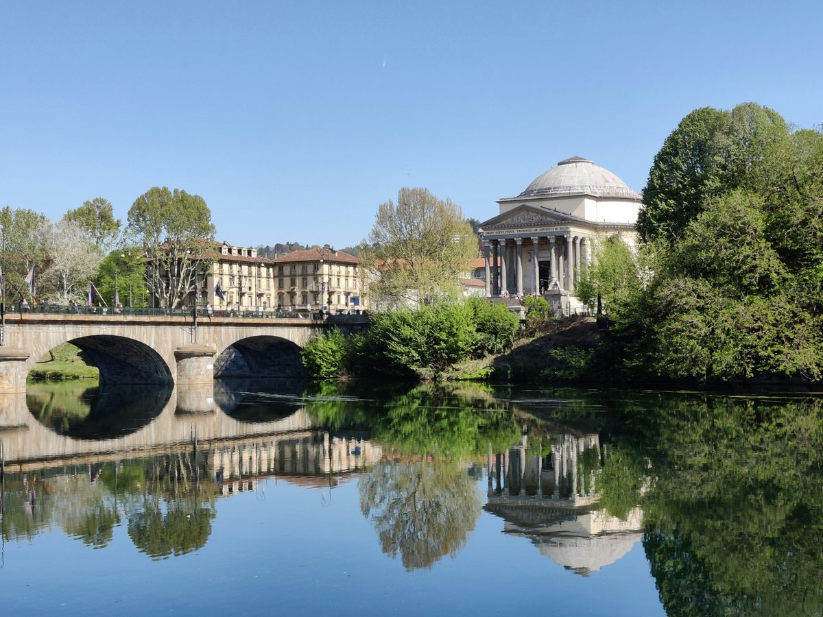 Gran Madre di Dio beside the Po River in Torino