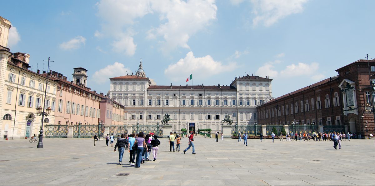 Piazza Castello in Torino